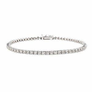 14K Gold  1.45 ct Diamond Tennis Bracelet